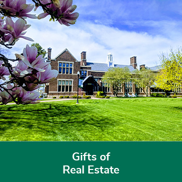 A Nichols School building. Links to Gifts of Real Estate