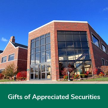 A Nichols School building. Links to Gifts of Appreciated Securities